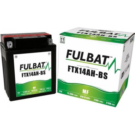 "FULBAT FTX14AH-BS MOTOR ACCU "