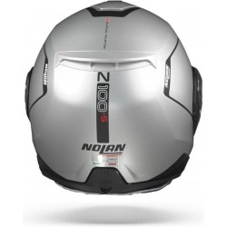 Nolan N100-5 Consistency Flat Zilver N-Com 021 Integraalhelm - Motorhelm - Maat XXL