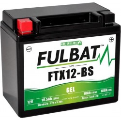 "FULBAT FTX12-BS GEL MOTOR...