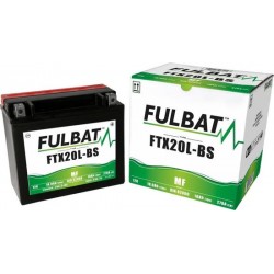 "FULBAT FTX20L-BS MOTOR ACCU "