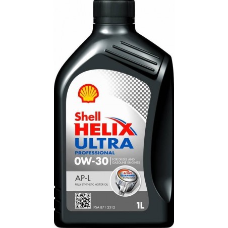 Shell Helix Ultra Professional motor olie AP-L 0W30 - 1 Liter