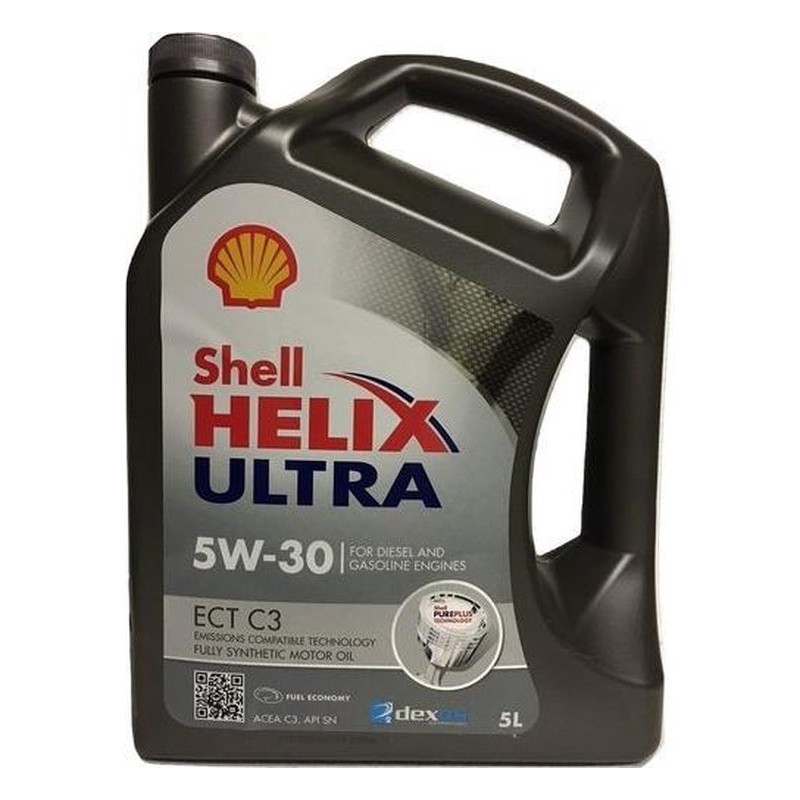Shell Helix Ultra ECT C3 5W30 - Motorolie - 5L